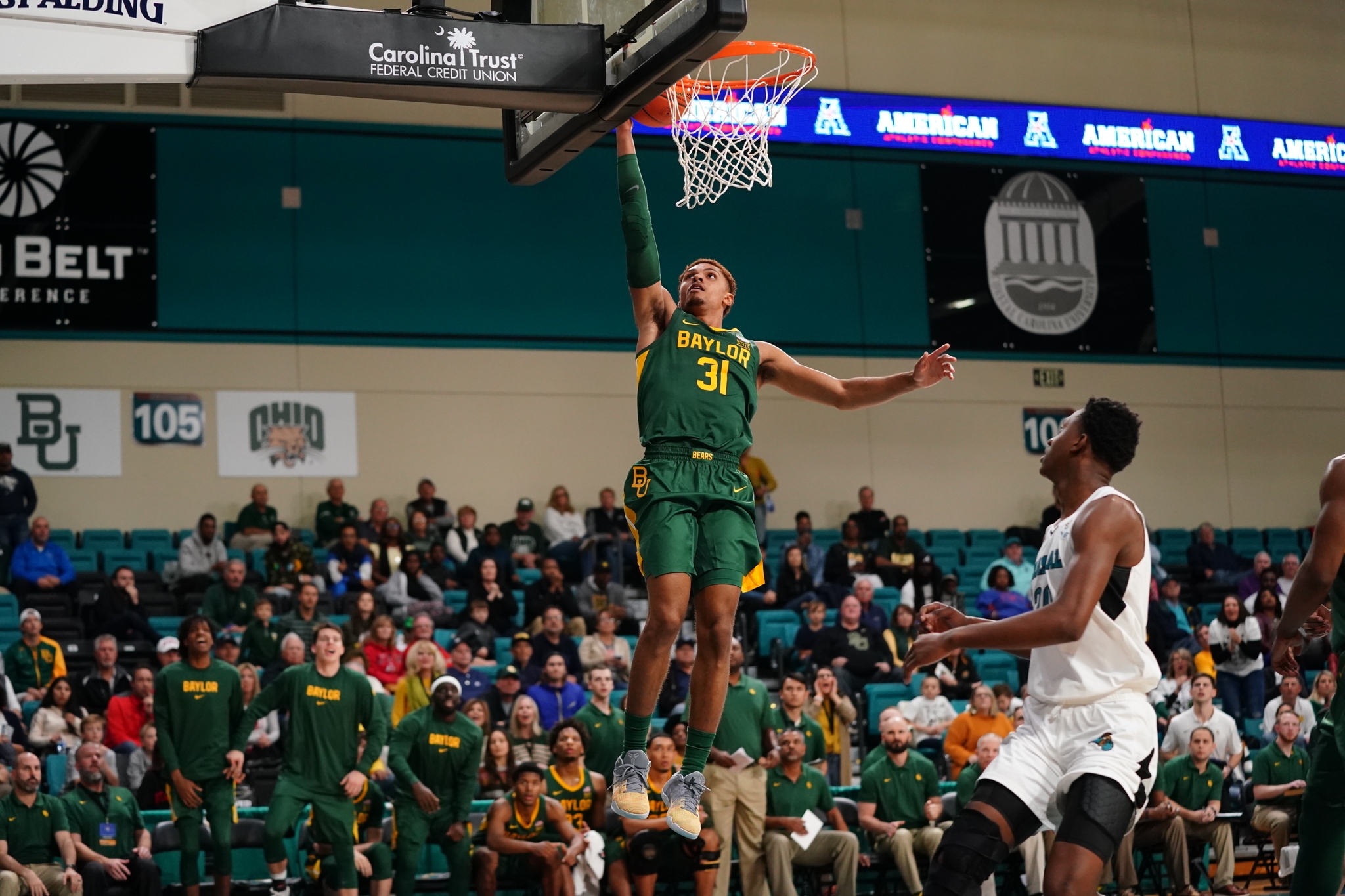 Baylor Uses Second-half Surge To Pull Away From Upset-minded Coastal ...