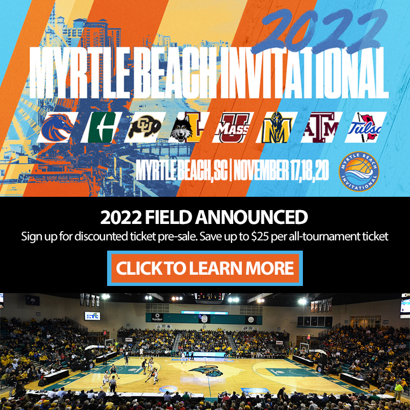 Murray State’s addition sets the 2022 Myrtle Beach Invitational field