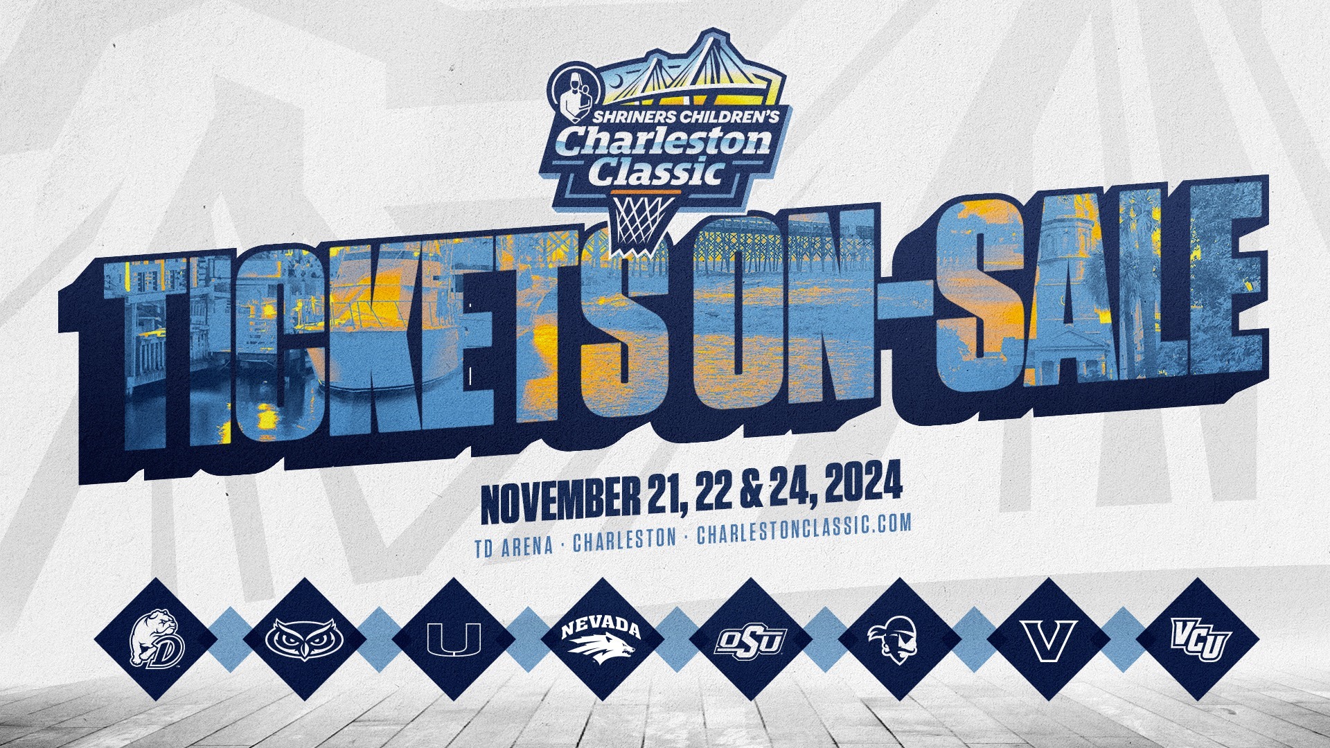 Tickets on-sale - Charleston Classic modal graphic