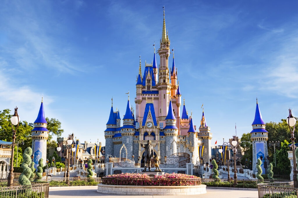 Cinderella's Castle at Disney Park