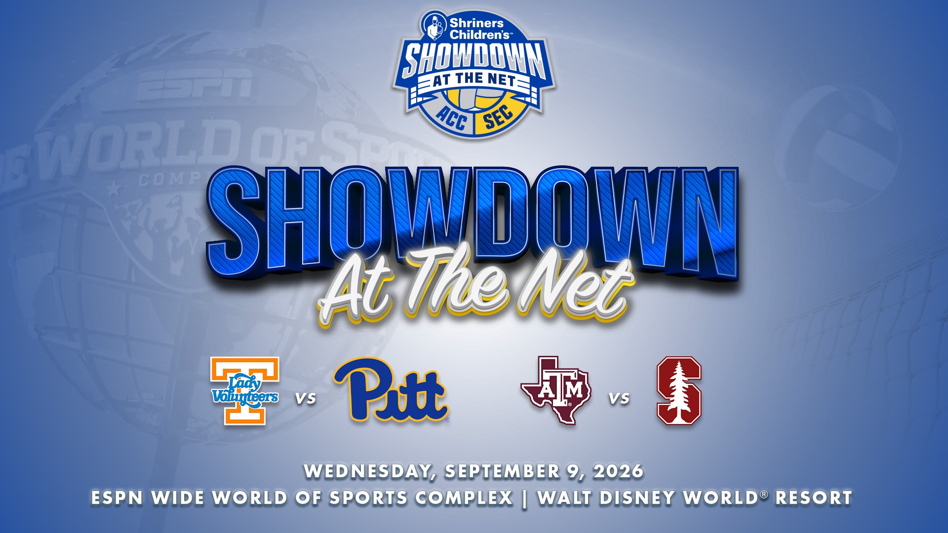 ESPN Events announces 2026 Shriners Children's 'Showdown at the